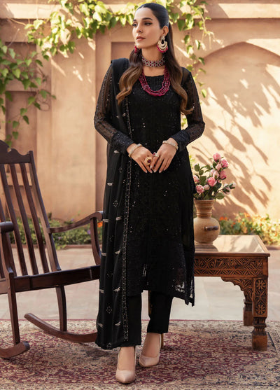 Merakish By Shahzeb Textiles Embroidered Chiffon (Eira)