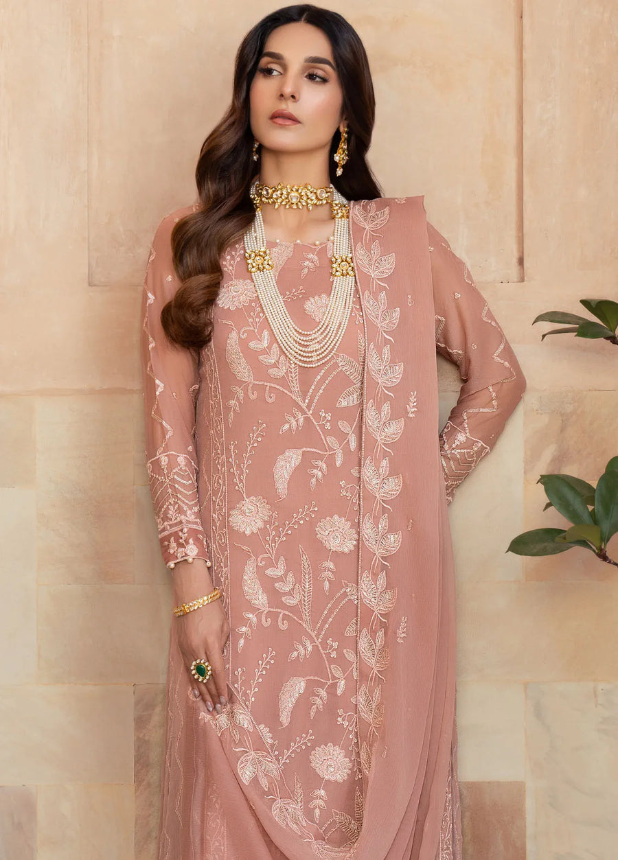 Merakish By Shahzeb Textiles Embroidered Chiffon (Irsa)